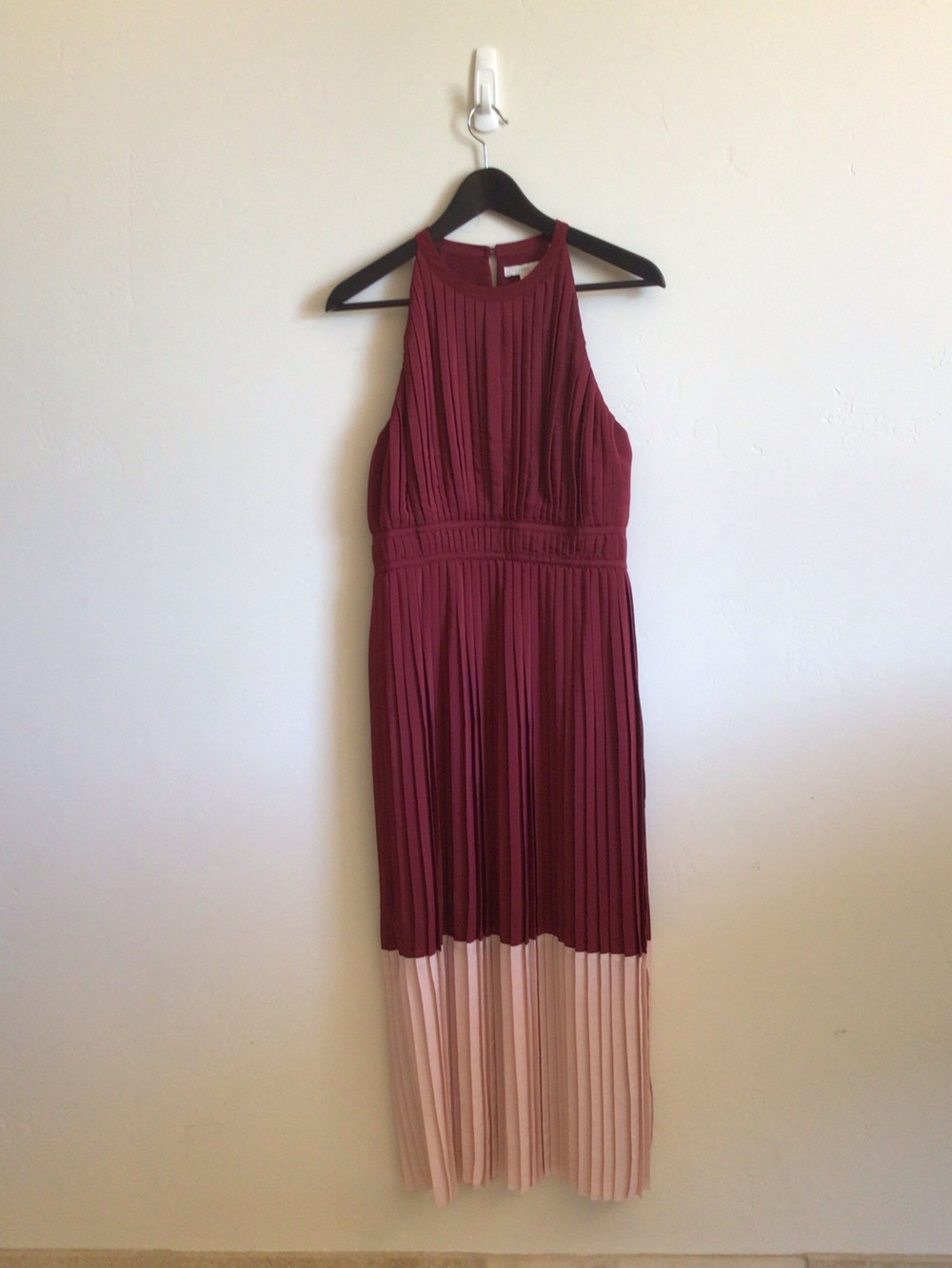 Joie Pleated Aleanna Midi Dress